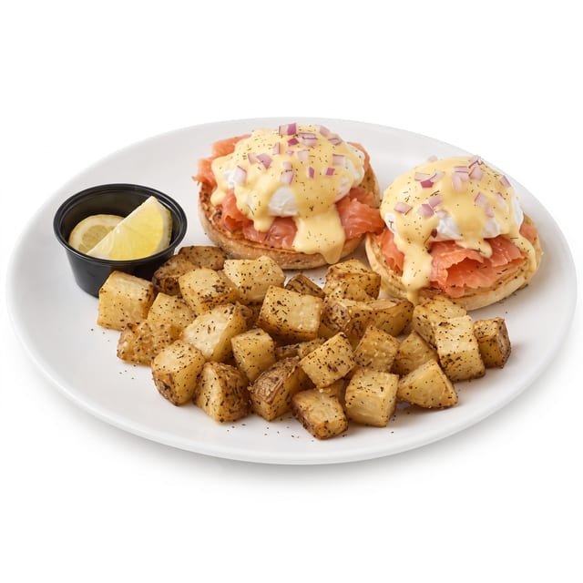 Salmon Benedict.