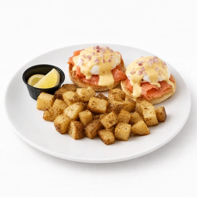 Salmon Benedict.